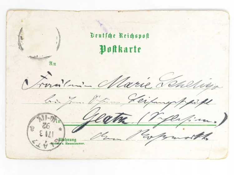 FRANKFURT NAD MENEM - PANORAMA I KATEDRA CESARSKA NIEMCY / KŁODZKO 1892