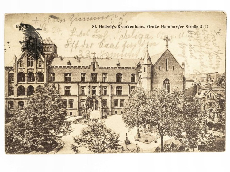 BERLIN - SZPITAL ŚW. JADWIGI GROSSE HAMBURGER STR NIEMCY / WSCHOWA LATA 20.