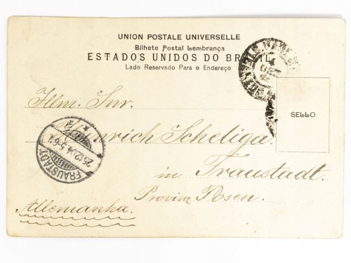 SANTOS - WIDOK NA PORT BRAZYLIA / WSCHOWA 1904