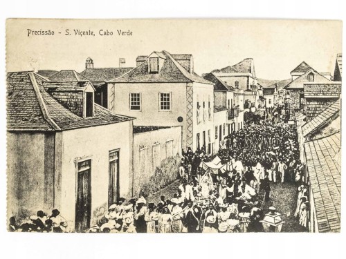 SAO VICENTE - PROCESJA WYSPY ZIELONEGO PRZYLĄDKA / WSCHOWA POCZ. XX W.