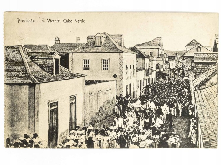 SAO VICENTE - PROCESJA WYSPY ZIELONEGO PRZYLĄDKA / WSCHOWA POCZ. XX W.