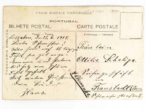 SINTRA - PAŁAC PENA PORTUGALIA / WSCHOWA 1914