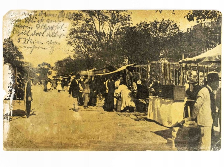 SAO PAULO - TARG ULICZNY BRAZYLIA / WSCHOWA 1924