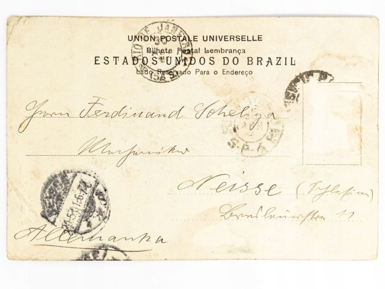 SANTOS - WIDOK NA PORT BRAZYLIA / NYSA 1901