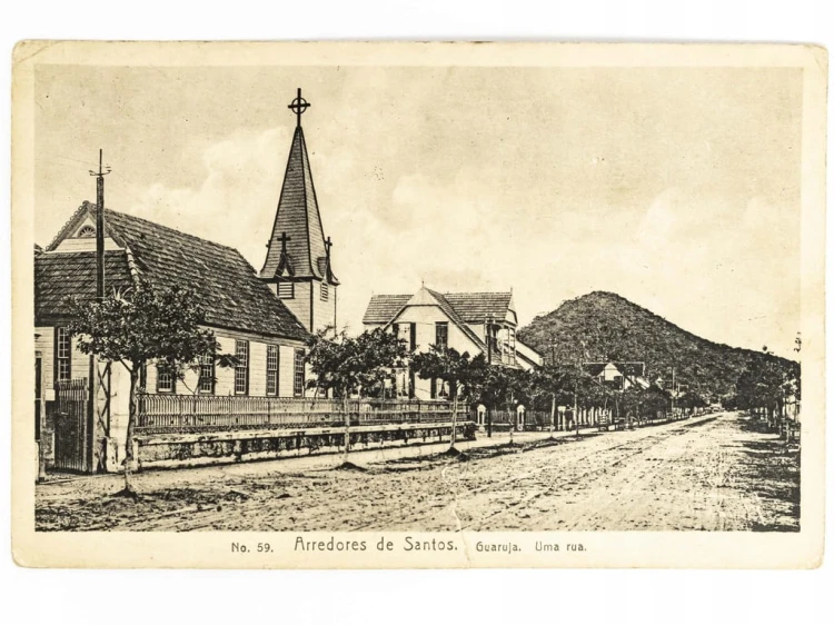 GUARUJA, SANTOS - MIEJSCOWY KOŚCIÓŁ BRAZYLIA / WSCHOWA 1922