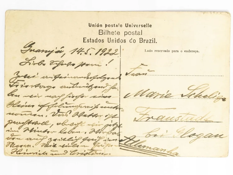 GUARUJA, SANTOS - MIEJSCOWY KOŚCIÓŁ BRAZYLIA / WSCHOWA 1922