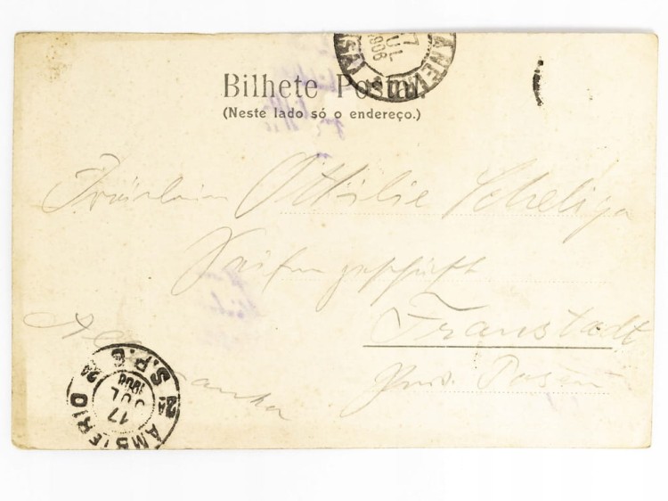 SANTOS - WZGÓRZE JABAQUARA BRAZYLIA / WSCHOWA 1906