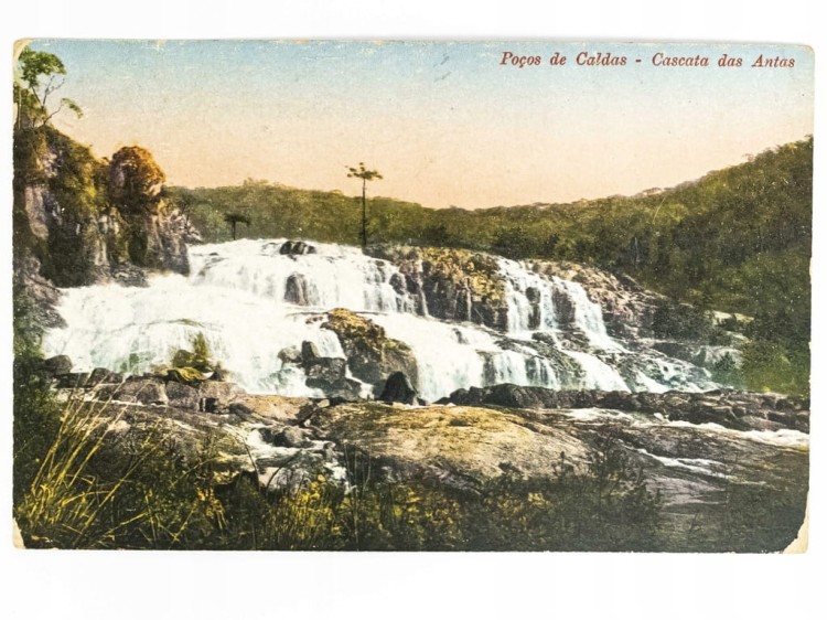 POCOS DE CALDAS - WODOSPAD ANTAS BRAZYLIA / WSCHOWA 1920