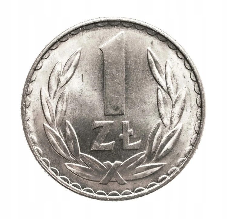 Polska, PRL, 1 złoty 1975 b.zn.m., Kremnica