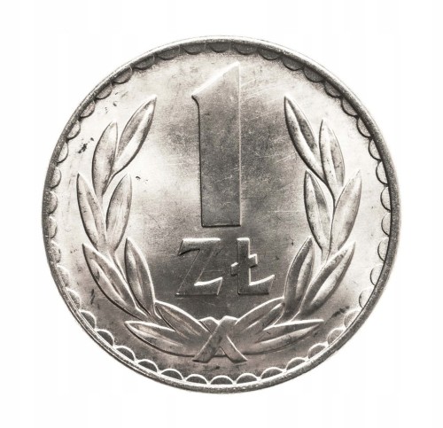 Polska, PRL, 1 złoty 1975 b.zn.m., Kremnica