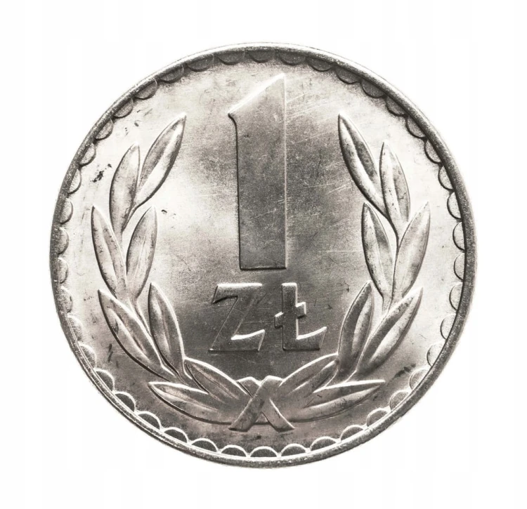 Polska, PRL, 1 złoty 1975 b.zn.m., Kremnica