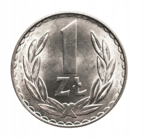 Polska, PRL, 1 złoty 1975 b.zn.m., Kremnica