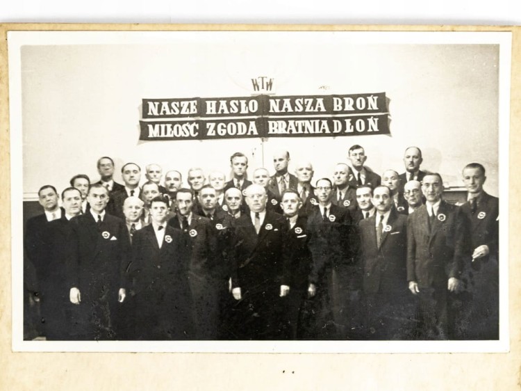 PROGRAM KONCERTU CHÓRU "DUDA" WARSZAWSKIEGO TOWARZYSTWA WIOŚLARSKIEGO 1949