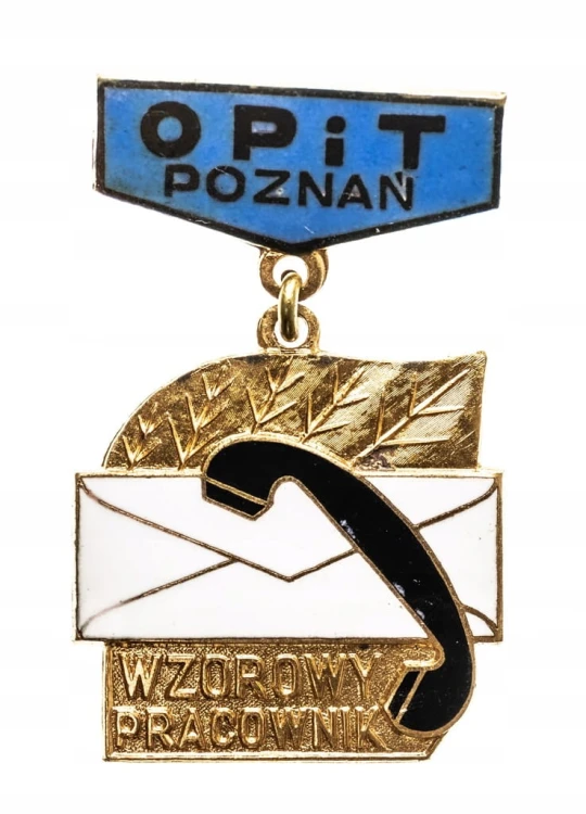 ODZNAKA WZOROWY PRACOWNIK OPiT POZNAŃ