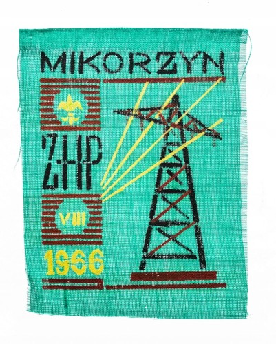 STARA NASZYWKA HARCERSKA MIKORZYN 1966