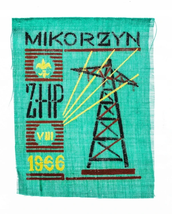 STARA NASZYWKA HARCERSKA MIKORZYN 1966