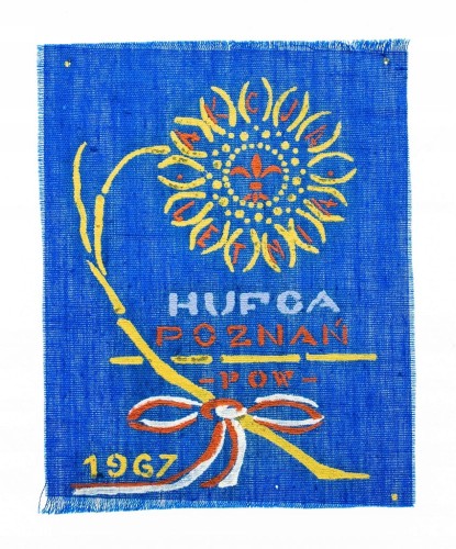 STARA NASZYWKA HARCERSKA HUFIEC POZNAŃ 1967