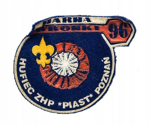 STARA NASZYWKA HARCERSKA HUFIEC PIAST POZNAŃ, HARNA WRONKI 1996