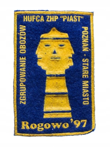 STARA NASZYWKA OBÓZ HUFCA PIAST POZNAŃ STARE MIASTO, ROGOWO 1977