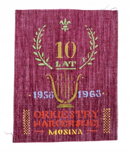 STARA NASZYWKA 10 LAT ORKIESTRY HARCERSKIEJ MOSINA 1968