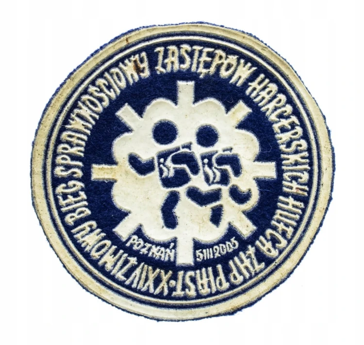 STARA NASZYWKA HARCERSKA BIEG SPRAWNOŚCIOWY HUFCA ZHP PIAST POZNAŃ 2005