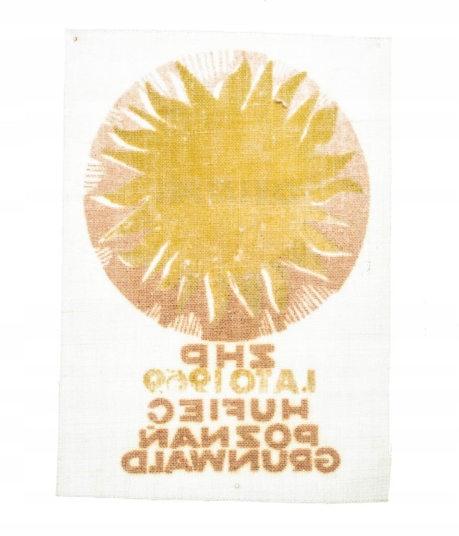 STARA NASZYWKA HARCERSKA LATO ZHP POZNAŃ GRUNWALD 1969
