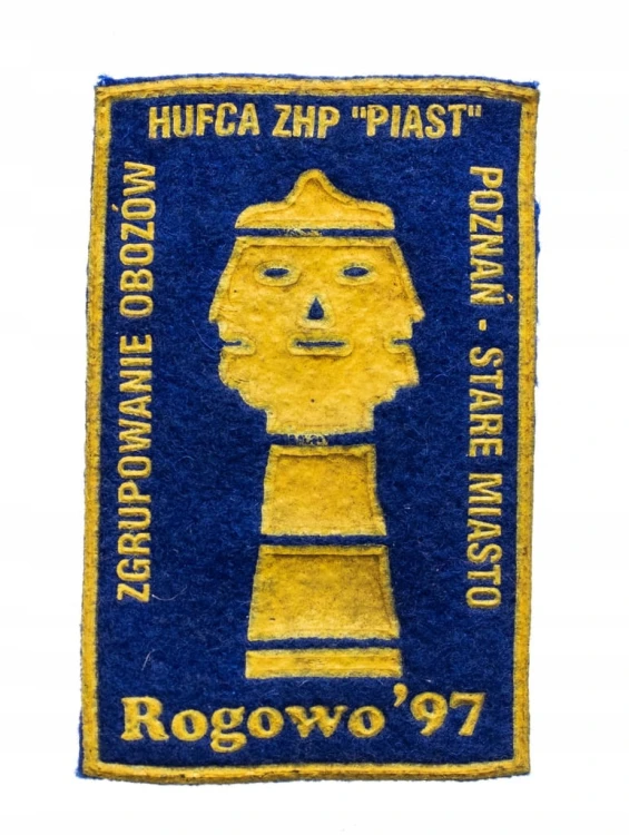 STARA NASZYWKA OBÓZ HUFCA PIAST POZNAŃ STARE MIASTO, ROGOWO 1977