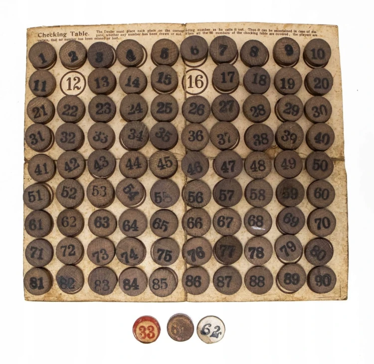 STARA GRA BINGO, LOTTO BECZUŁKOWE