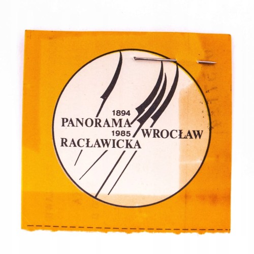 ODZNAKA + BILET WSTĘPU DO MUZEUM NARODOWEGO, WROCŁAW 1985