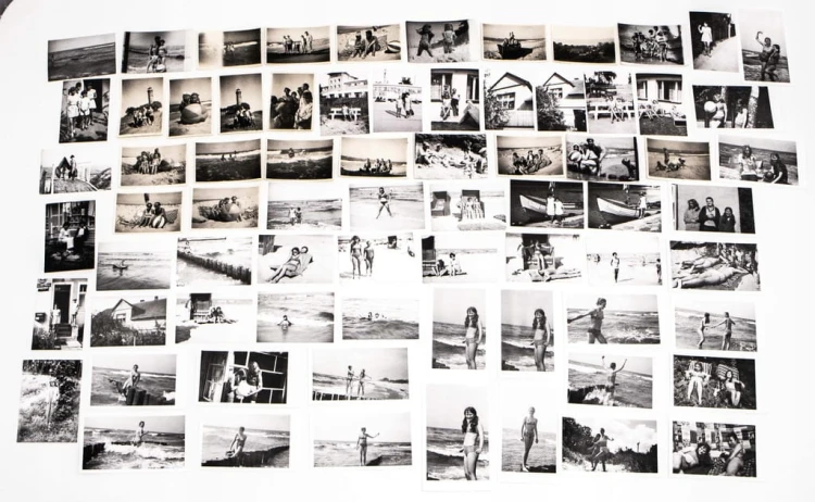 ZESTAW FOTOGRAFII RODZINNYCH - JAROSŁAWIEC, MRZEŻYNO, MIĘDZYZDROJE PRL