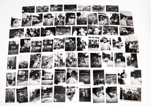 ZESTAW STARYCH FOTOGRAFII RODZINNYCH - TATRY, BIESZCZADY l. 60/70 PRL