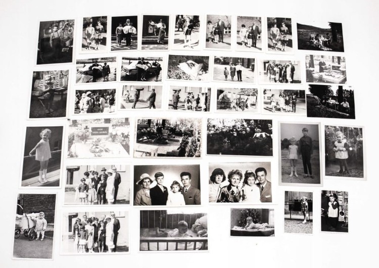 ZESTAW STARYCH FOTOGRAFII RODZINNYCH - POZNAŃ l. 60/70 PRL
