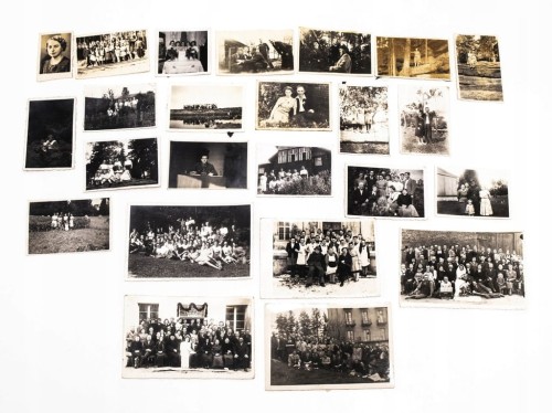 ZESTAW STARYCH FOTOGRAFII RODZINNYCH (od pocz. XX wieku do l. 50 PRL)