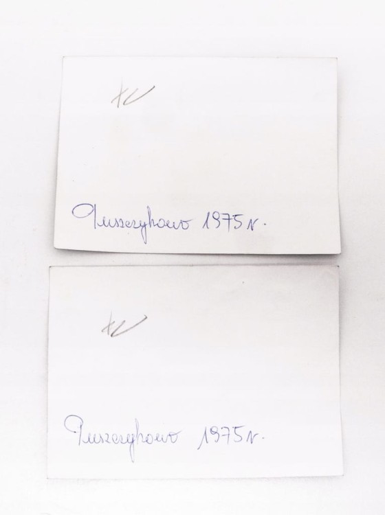 ZESTAW STARYCH FOTOGRAFII RODZINNYCH - PUSZCZYKOWO 1975