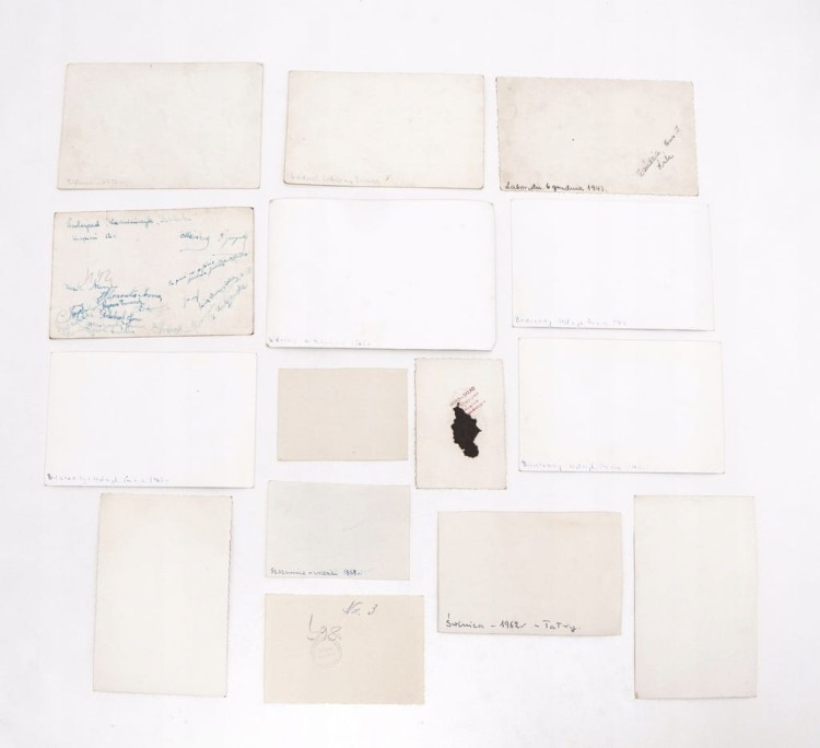 ZESTAW STARYCH FOTOGRAFII RODZINNYCH - BIESZCZADY, KARKONOSZE l. 40-60