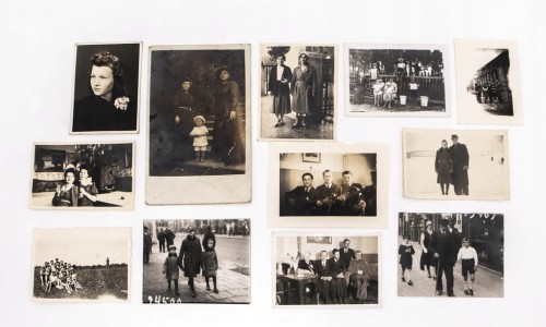 ZESTAW STARYCH FOTOGRAFII RODZINNYCH - POZNAŃ I INNE II RP / II WŚ