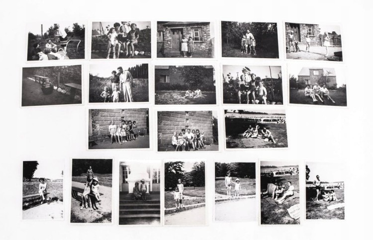 ZESTAW STARYCH FOTOGRAFII RODZINNYCH - BOSZKOWO 1960 / WOLSZTYN 1964