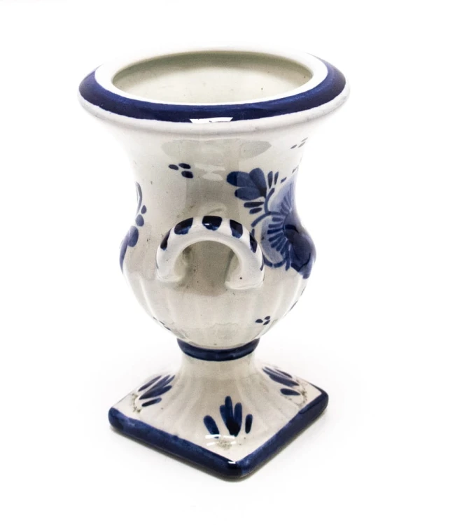 STARY PORCELANOWY WAZONIK DELFT HOLANDIA