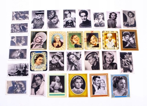 ZESTAW STARYCH OBRAZKÓW - AKTORZY ZAGRANICZNI