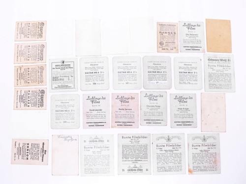 ZESTAW STARYCH OBRAZKÓW - AKTORZY ZAGRANICZNI