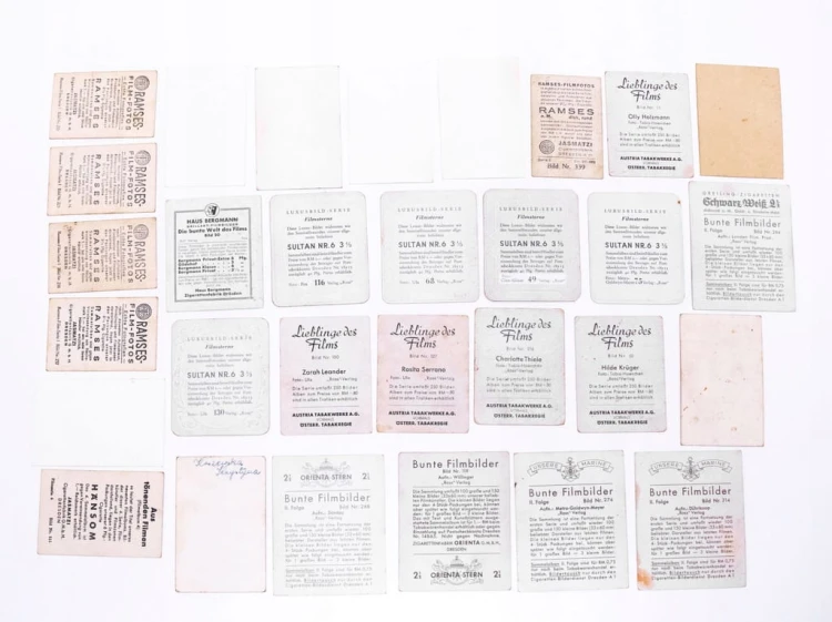 ZESTAW STARYCH OBRAZKÓW - AKTORZY ZAGRANICZNI