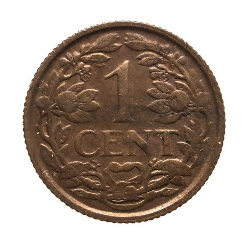 Holandia - Wilhelmina - 1 Cent 1940 - st.2-