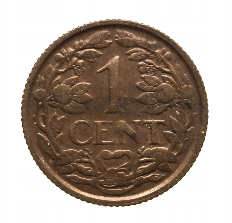 Holandia - Wilhelmina - 1 Cent 1940 - st.2-