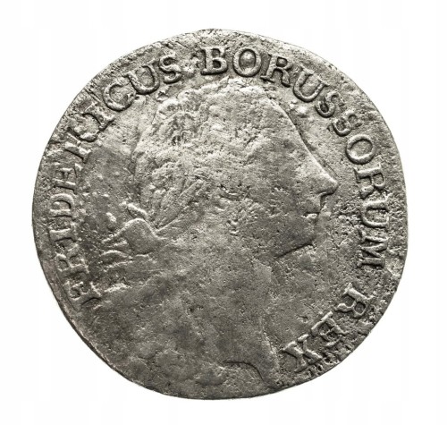 Niemcy, Prusy, Fryderyk II 1740-86, 6 CZĘŚĆ TALARA 1765/A, BERLIN