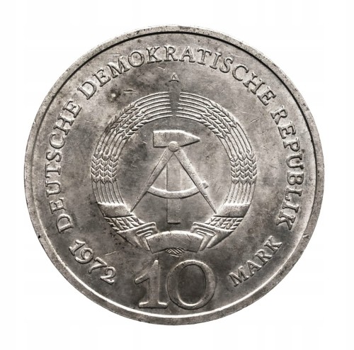 Niemcy - NRD 10 marek, 1972, Buchenwald st.2