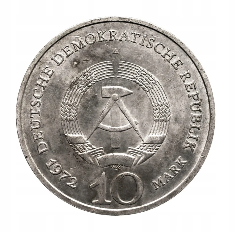 Niemcy - NRD 10 marek, 1972, Buchenwald st.2