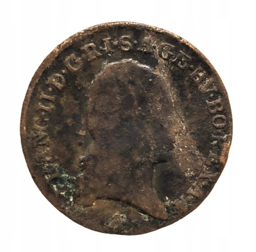 Austria, Franciszek II, 1/2 krajcara 1800, Wiedeń st.4