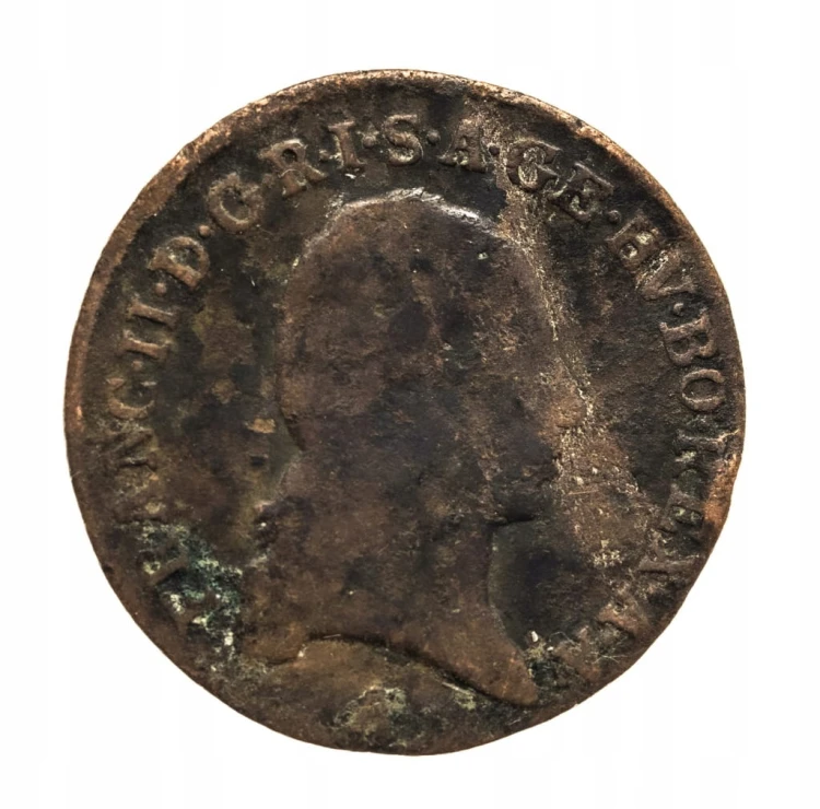 Austria, Franciszek II, 1/2 krajcara 1800, Wiedeń st.4