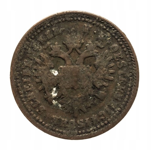 Austria, Franciszek Józef I 1848 - 1916, 1 krajcar 1851 A, Wiedeń