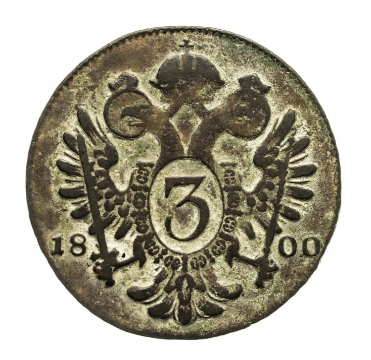Austria, Franciszek II, 3 krajcary 1800, Smolnik st.3